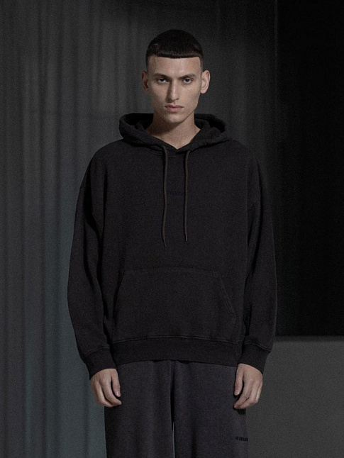 Худи DAILY OVERSIZED (размер M, цвет Темно-коричневый)