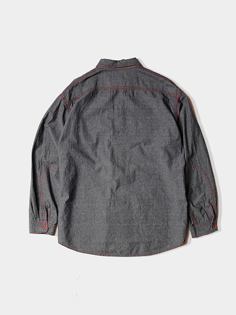 Рубашка POINT COL WORK (размер M, цвет INDIGO)