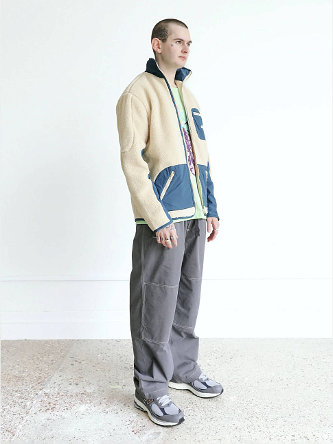 Куртка флисовая Hooded Boa (размер xl, цвет Бежевый)