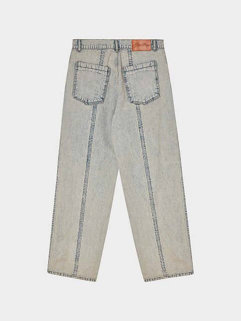 Джинсы LINE PANEL DENIM (размер L, цвет Серый)