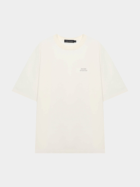 Футболка LOGO DE BASE 02 (размер M, цвет Белый)