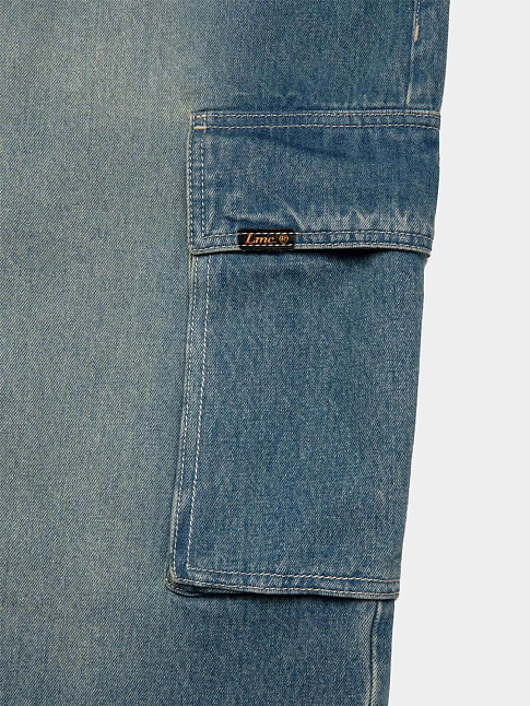 Джинсы LOOSE FIT DENIM CARGO (размер M, цвет Голубой)