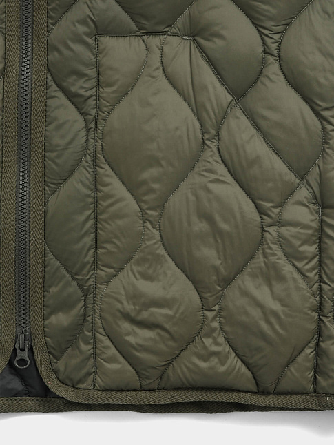 Жилет MILITARY V NECK W-ZIP (размер L, цвет Зеленый)