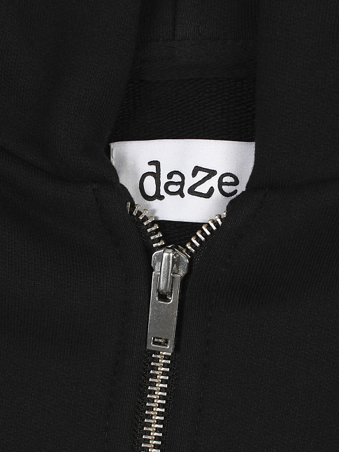 Худи DAZE RAW ZIP (размер L, цвет Черный)