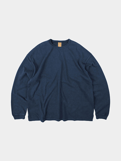 Лонгслив OG VINTAGE DYEING (размер M, цвет Синий)