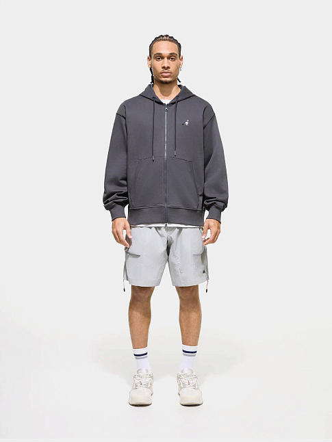 Худи PIGEON LOGO ZIP UP (размер M, цвет Темно-серый)