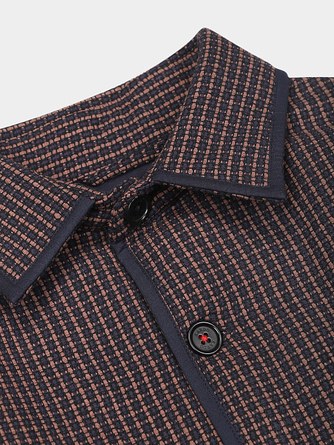 Куртка PARIS (размер M, цвет Синий-Коричневый)