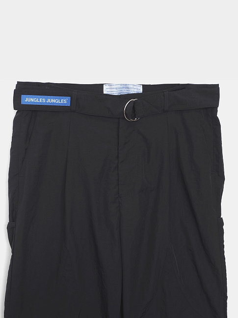 Брюки OVER POCKET WIDE LEG (размер S, цвет Black)