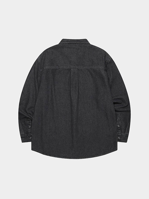 Рубашка OVERSIZED DENIM (размер S, цвет Черный)