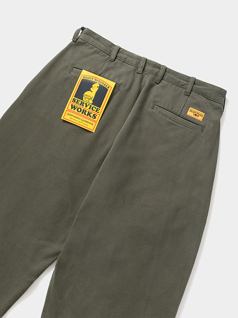 Брюки MOLESKIN PART TIMER (размер L, цвет Зеленый)