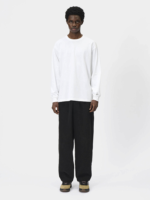 Брюки FINE WALE CORDUROY STRAIGHT (размер M, цвет Черный)