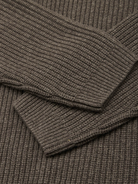 Свитер BOXY WOOL (размер XL, цвет Коричневый)