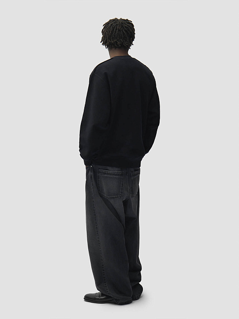 Джинсы FADE WASH BAGGY (размер L, цвет Черный)