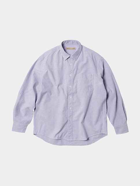 Рубашка OG OXFORD OVERSIZED (размер XXL, цвет Фиолетовый)