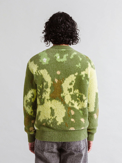 Свитер MOULD (размер L, цвет Зеленый)