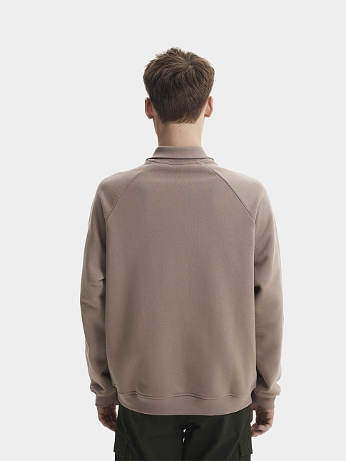 Толстовка HALFZIP SPORT (размер L, цвет Бежевый)