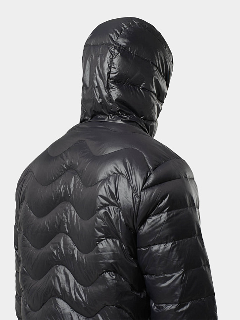 Пуховик WAVES HOODED (размер XL, цвет Черный)