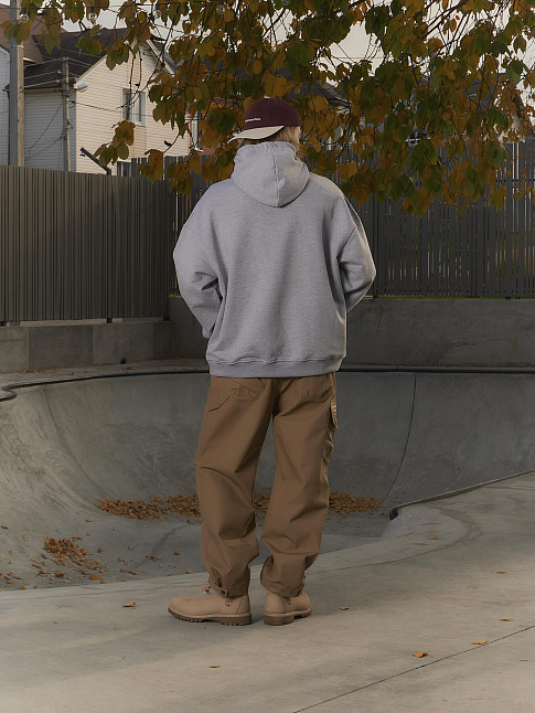 Худи SPOOKY EPISODE 3 (размер S, цвет Серый)