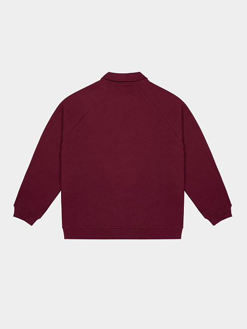 Толстовка HALFZIP SPORT (размер S, цвет Бордовый)