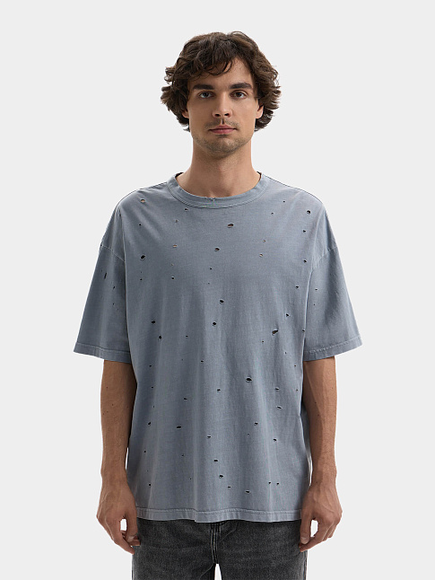 Футболка BLUNT CUTS (размер L, цвет Серый)