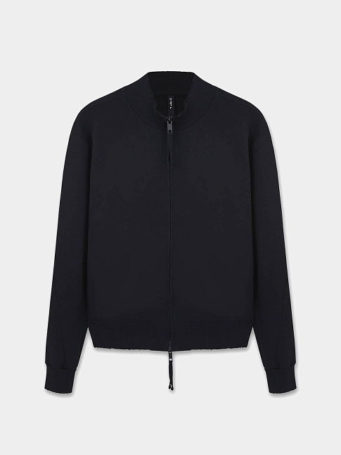 Толстовка на молнии DISTRESSED ZIP-UP (размер M, цвет Черный)