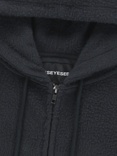 Худи Y.E.S BRUSHED ZIP (размер L, цвет Темно-серый)