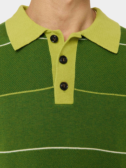 Поло TOKI (размер L, цвет Зеленый)