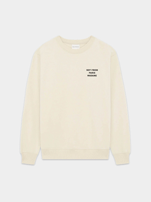 Свитшот SLOGAN (размер XXL, цвет Бежевый)