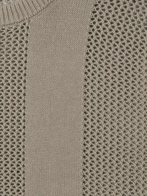 Свитер CROCHET (размер XL, цвет Серый)