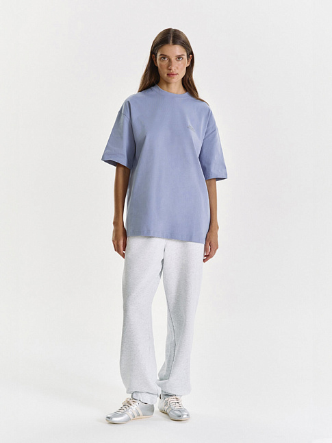 Футболка LOGO DE BASE 02 (размер XL, цвет Синий)