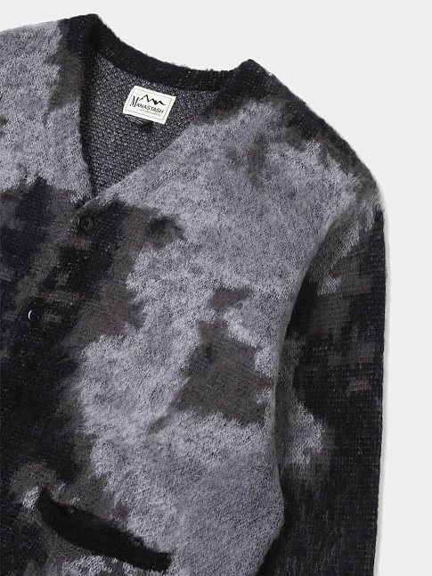 Кардиган BLURRY JAQUARD (размер L, цвет Черный)