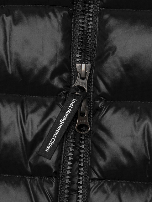 Пуховик OVAL GLOBE LIGHT WEIGHT HOODED DOWN (размер M, цвет Черный)