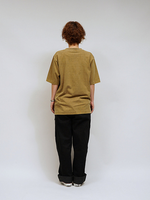 Футболка BASIC PIGMENT (размер 54, цвет Хаки)