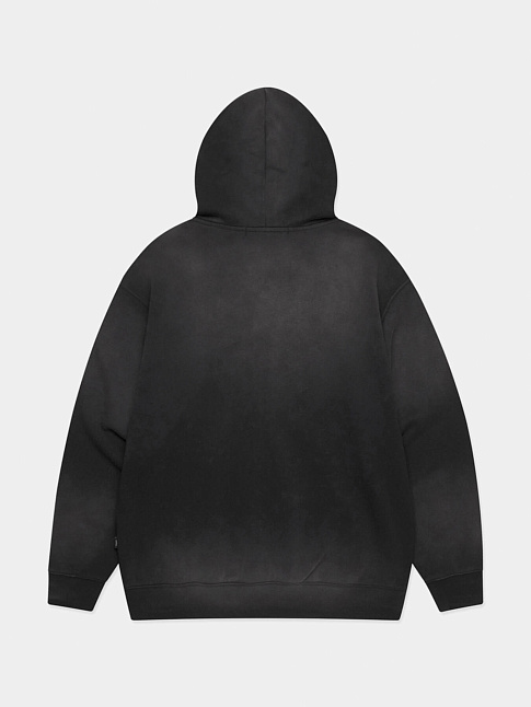 Худи GOTHIC WASHED ZIP-UP (размер L, цвет Черный)