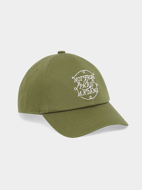 Кепка SLOGAN TRESSES (размер one size, цвет Зеленый)