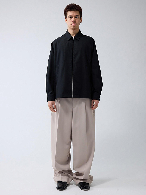 Овершот LINED WOOL (размер XL, цвет Черный)