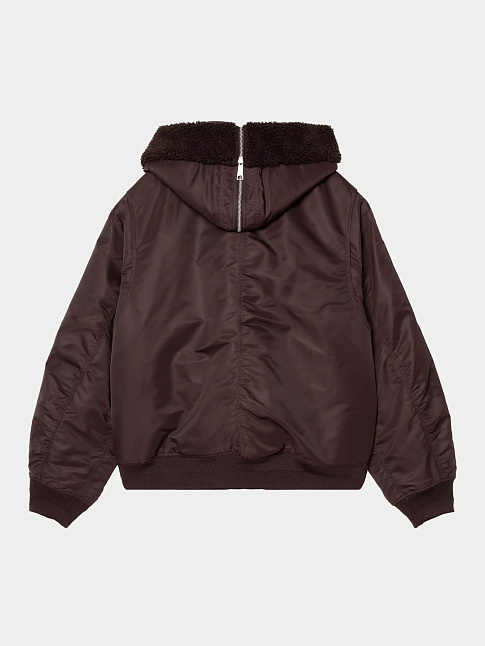 Бомбер HD OLTERA (размер XL, цвет Темно-бордовый)