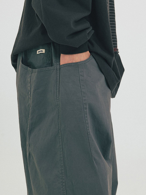 Брюки PIT POCKET DART CHINO BALLOON (размер M, цвет Серый)