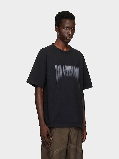 Футболка FADED LOGO BOXY (размер XXL, цвет Черный)