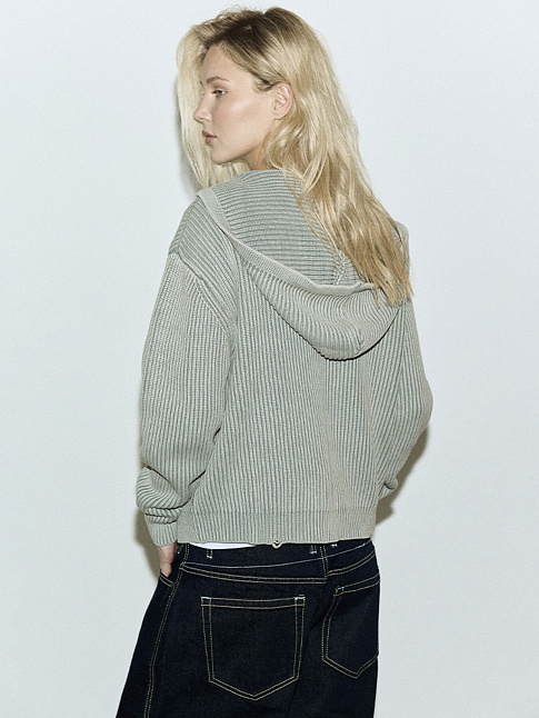 Худи ZIP BLESSER (размер L, цвет Серый)