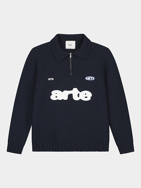 Свитер POLO (размер M, цвет Темно-синий)