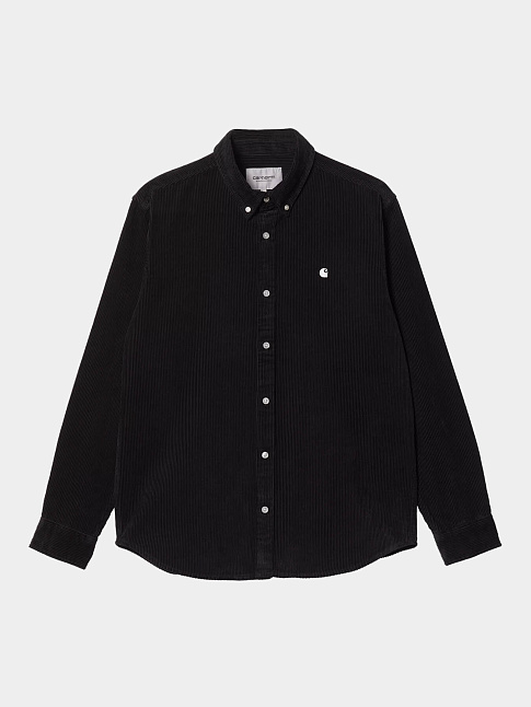 Рубашка MADISON FINE CORD (размер L, цвет Черный)