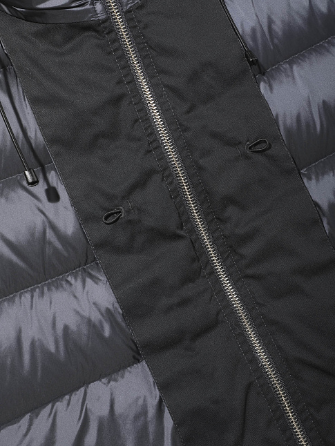 Пуховик DOWN LINER HOODED (размер 54, цвет Темно-серый)