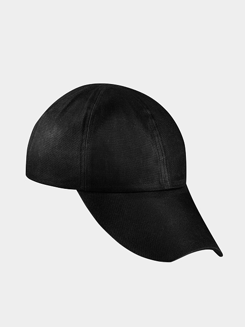 Кепка BRIM CUT WAXED CANVAS (размер one size, цвет Черный)