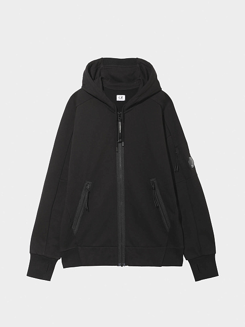 Худи DIAGONAL RAISED FLEECE ZIP LENS (размер L, цвет 999)