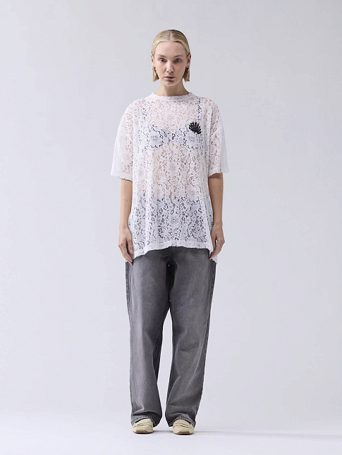 Футболка LACE LOGO (размер XL, цвет Белый)
