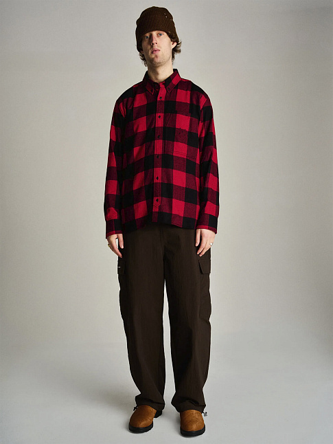 Брюки CARGO TRACK (размер L, цвет Коричневый)