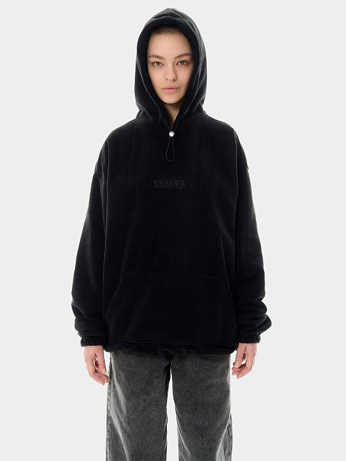 Худи FLEECE (размер XXL, цвет Черный)