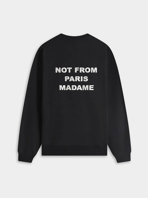 Свитшот SLOGAN (размер XXL, цвет Черный)