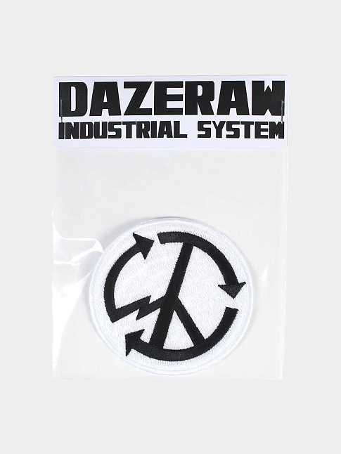 Нашивка CROSS OF PEACE PATCH (размер one size, цвет Черный-Белый)